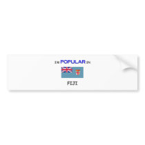 I'm Popular In FIJI bumper stickers by flagshirt I'm Popular In FIJI bumper stickers