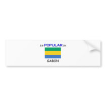I'm Popular In GABON bumper stickers by flagshirt I'm Popular In GABON bumper stickers
