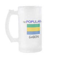 I'm Popular In GABON mugs by flagshirt I'm Popular In GABON mugs