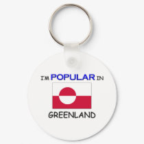 I'm Popular In GREENLAND keychains