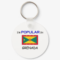 I'm Popular In GRENADA keychains