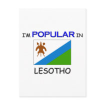 I'm Popular In LESOTHO postcards