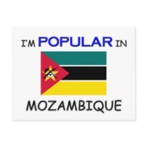 I'm Popular In MOZAMBIQUE postcards by flagshirt I'm Popular In MOZAMBIQUE postcards