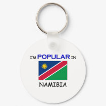 I'm Popular In NAMIBIA keychains by flagshirt I'm Popular In NAMIBIA keychains