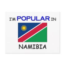 I'm Popular In NAMIBIA postcards