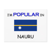 I'm Popular In NAURU postcards