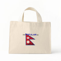 I'm Popular In NEPAL bags by flagshirt I'm Popular In NEPAL bags