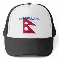 I'm Popular In NEPAL hats by flagshirt I'm Popular In NEPAL hats