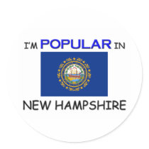 I'm Popular In NEW HAMPSHIRE stickers