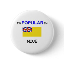 I'm Popular In NIUE buttons by flagshirt I'm Popular In NIUE buttons