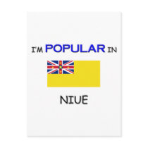 I'm Popular In NIUE postcards