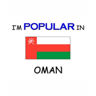 I'm Popular In OMAN T Shirts by flagshirt