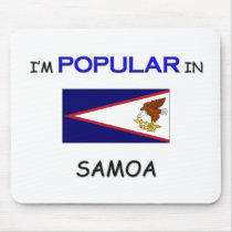 I'm Popular In SAMOA mousepads