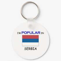 I'm Popular In SERBIA keychains by flagshirt I'm Popular In SERBIA keychains