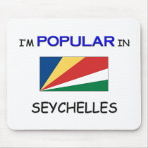 I'm Popular In SEYCHELLES mousepads by flagshirt I'm Popular In SEYCHELLES mousepads