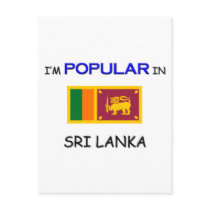 I'm Popular In SRI LANKA postcards
