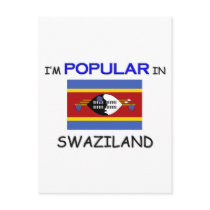 I'm Popular In SWAZILAND postcards