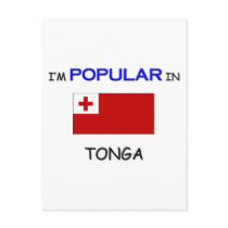 I'm Popular In TONGA postcards