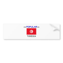 I'm Popular In TUNISIA bumper stickers