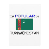 I'm Popular In TURKMENISTAN postcards