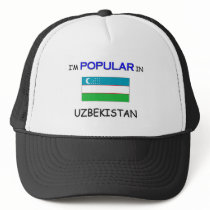 I'm Popular In UZBEKISTAN hats by flagshirt I'm Popular In UZBEKISTAN hats