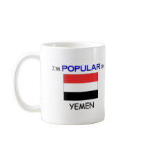 I'm Popular In YEMEN mugs by flagshirt I'm Popular In YEMEN mugs