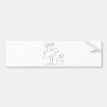 I'm pregnant!?! bumper sticker
