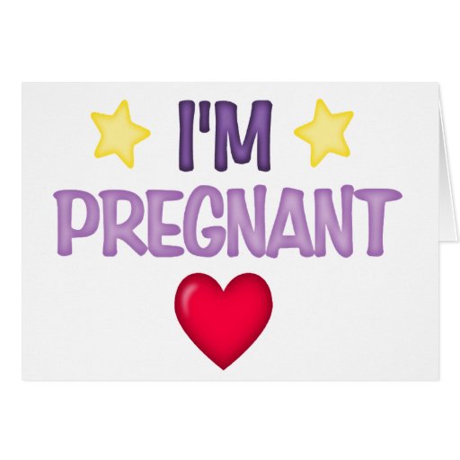 I M Pregnant Cards 120