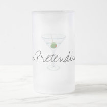 I'm Pretending Martini Beer Mug mugs