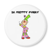 I'm Pretty Funny magnets by stick_figures I'm Pretty Funny magnets