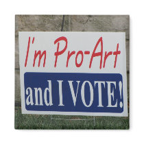 I'm Pro Art Fridge Magnets