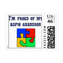 I'm Proud of My Grandson Postage Stamps