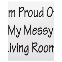I'm Proud Of My Messy Living Room letterhead by Supernova23 I'm Proud Of My Messy Living Room letterhead