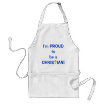 I'm Proud to be a Christian APRON by OurSouthernCharm I'm Proud to be a Christian APRON