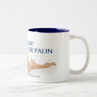 I'm Pullin' For Palin Mug mug