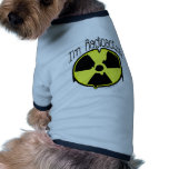 I'm Radioactive pet clothing
