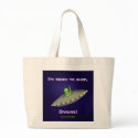 I'm ready to shop, Dahling! tote bag by Area52Q I'm ready to shop, Dahling! tote bag