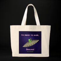 I'm ready to shop, Dahling! tote bag by Area52Q I'm ready to shop, Dahling! tote bag