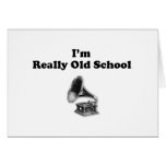 I'm really old school cards