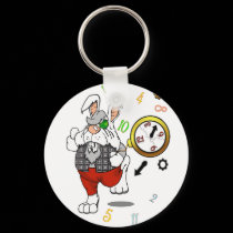 I'm Really Really Late keychains