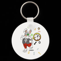 I'm Really Really Late keychains