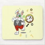 I'm Really Really Late mousepads