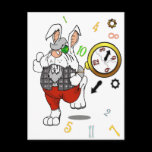 I'm Really Really Late postcards