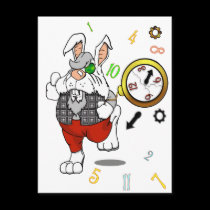 I'm Really Really Late postcards by cimmerrian I'm Really Really Late postcards