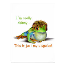 I'm Really Skinny Poster Print by jaisjewels I'm Really Skinny Poster Print