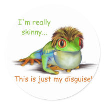 I'm Really Skinny Stickers by jaisjewels I'm Really Skinny Stickers