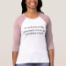 Ladies 3/4 Sleeve Raglan (Fitted)