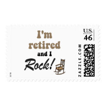 I'm retired and I rock! Stamps