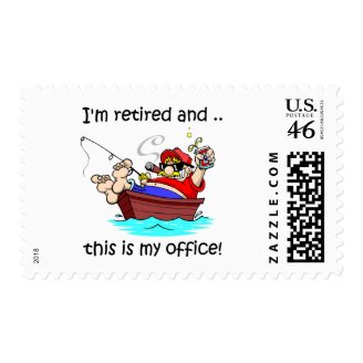I'm retired and this is my office! stamps
