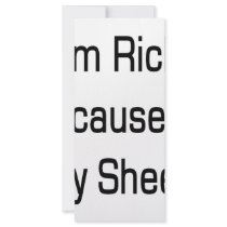 I'm Rich Because Of My Sheep rack cards by Supernova23 I'm Rich Because Of My Sheep rack cards